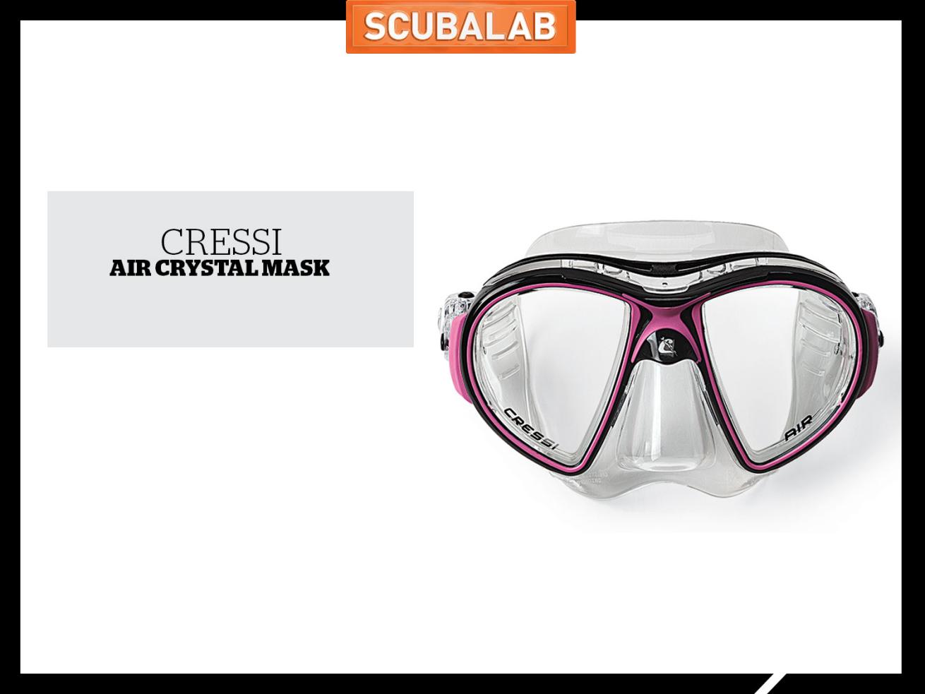 Cressi scuba diving masks