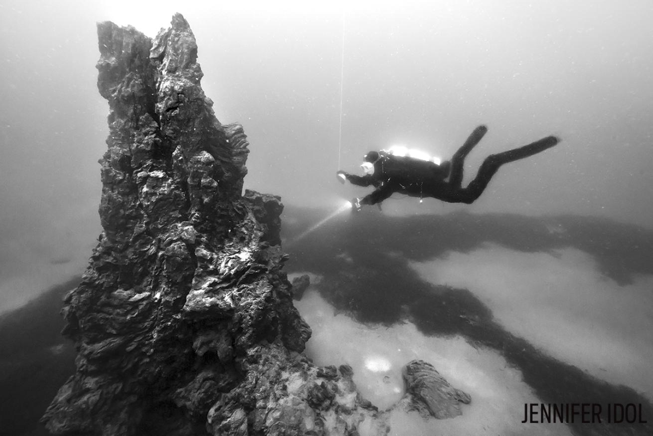 spire yellowstone national park scuba diving