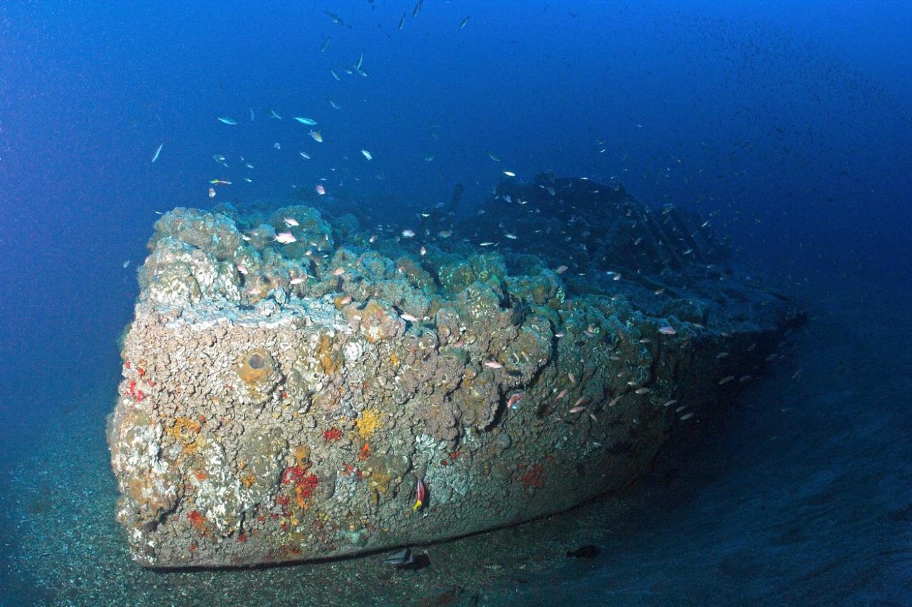 The Civil War vessel USS Monitor, which sank 160 years ago, is honored and protected by Monitor National Marine Sanctuary and can only be visited by experienced divers with a permit.