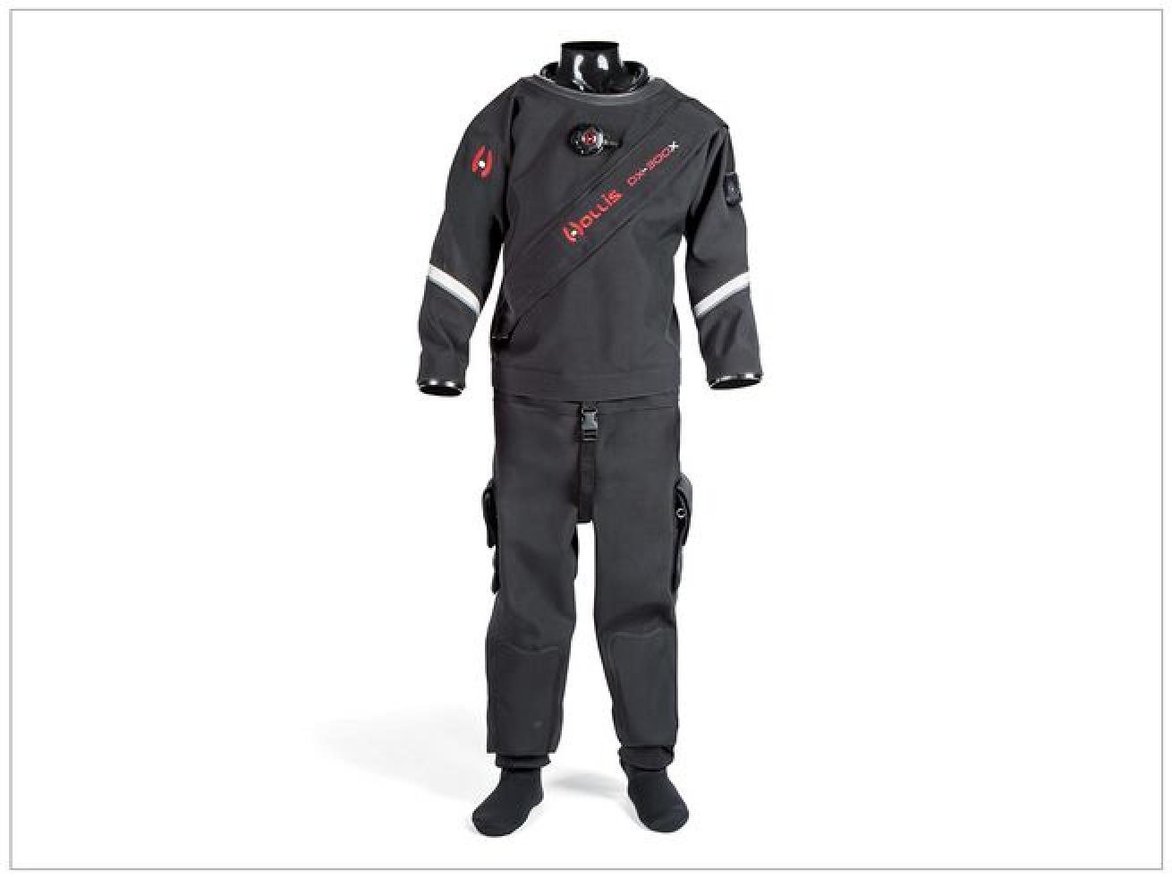 Hollis DX-300X
This Hollis drysuit is made with heavy-duty trilaminate material, with each layer designed to maximize comfort, maneuverability and durability.